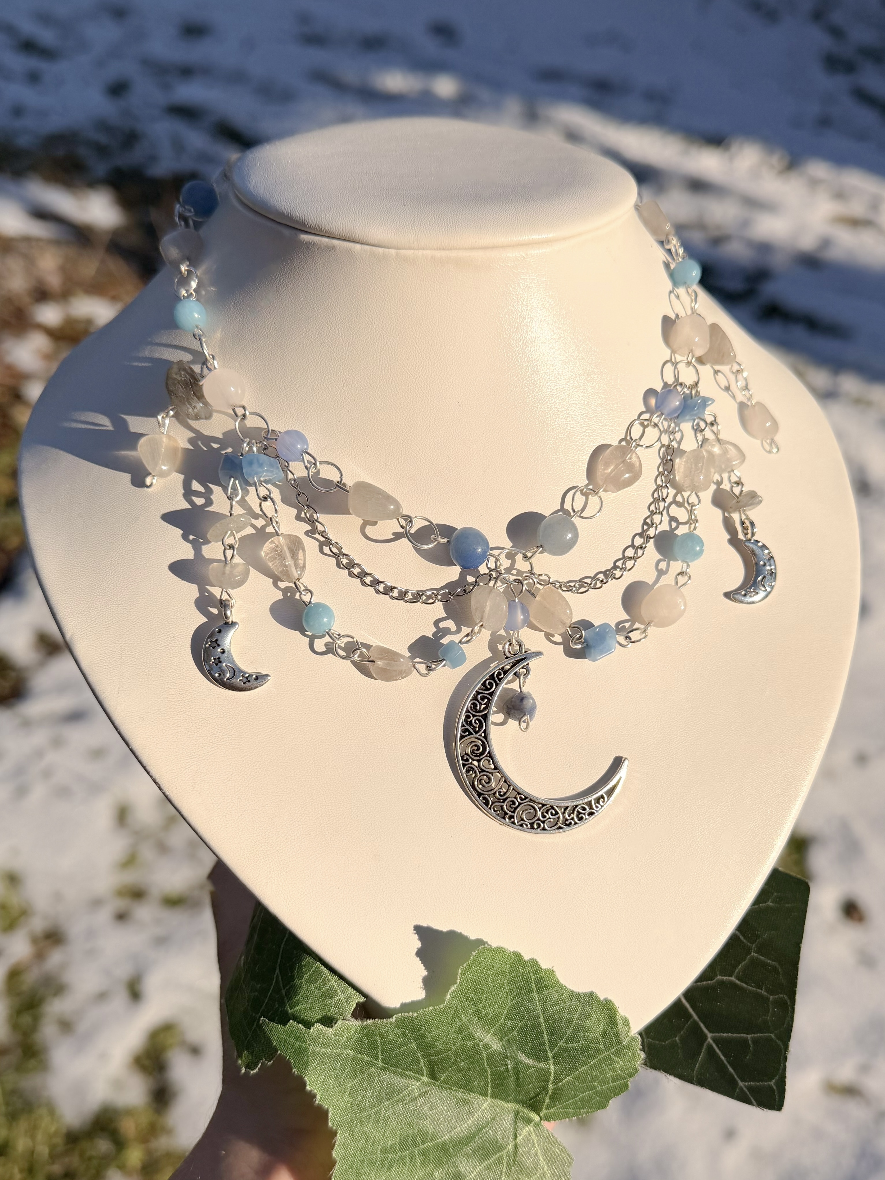 Náhrdelník „Moonlight“ ✨❄️🌙