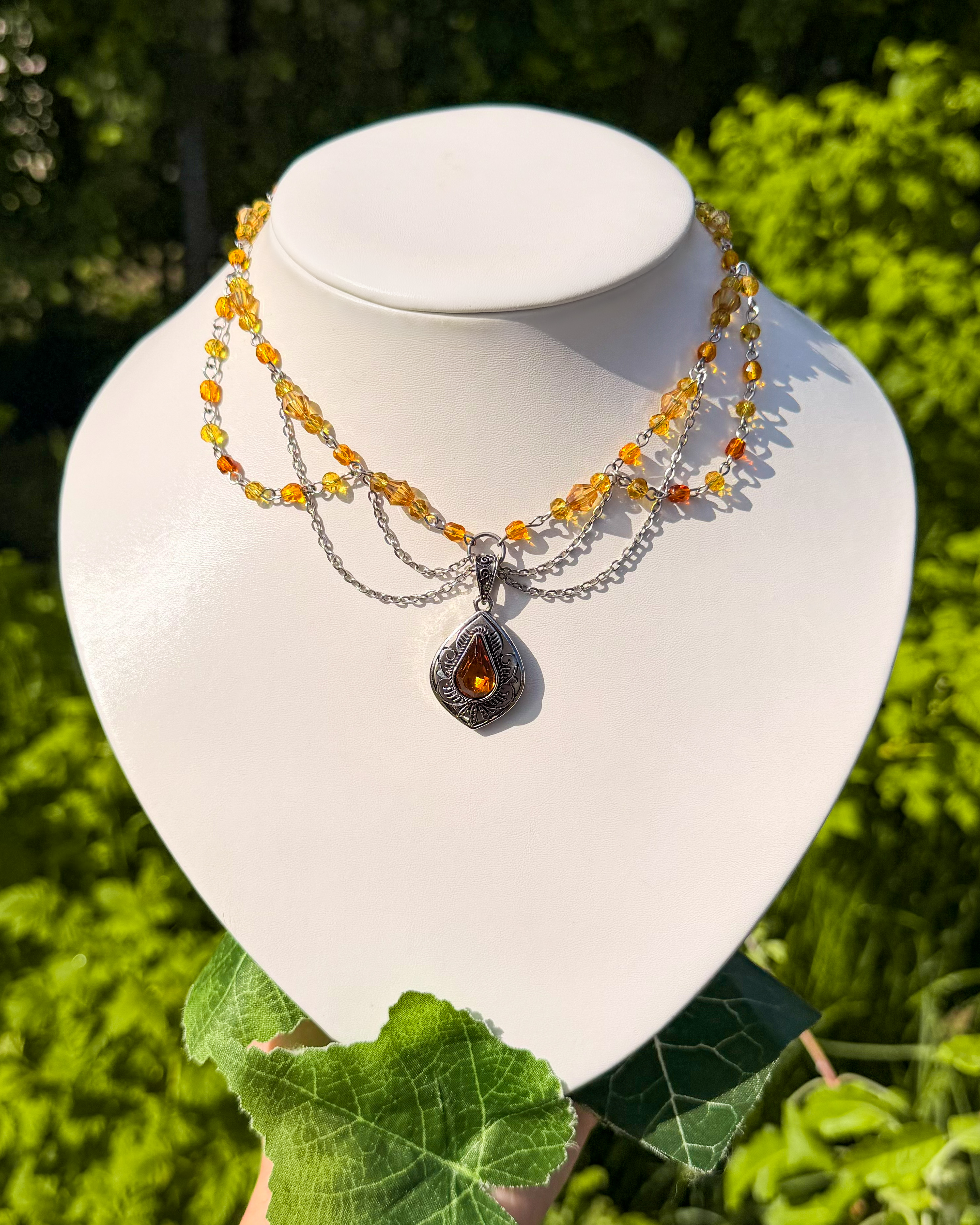 Náhrdelník “Solis” 🌞🧡