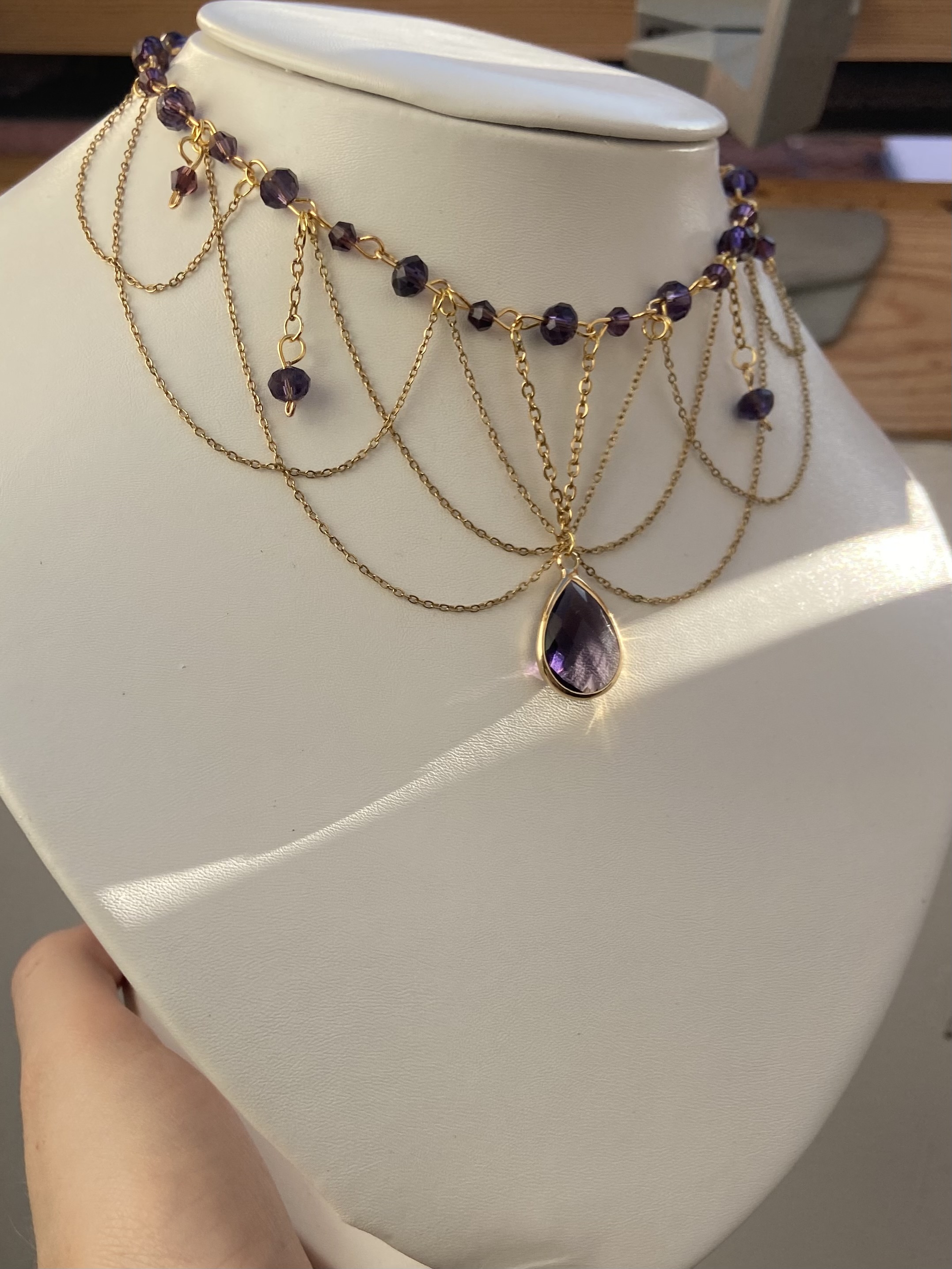 Náhrdelník “Viola” 💜✨ 