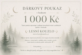Dárkový poukaz 1000 Kč, 1500 Kč , 2000 Kč🌲🌙